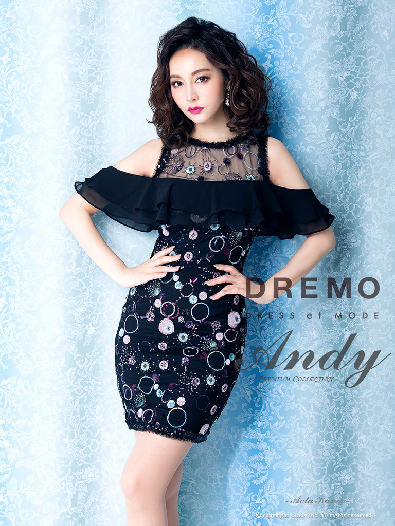 Andyレースドレス Andy♡レースミニドレス·͜· ♡新品未使用