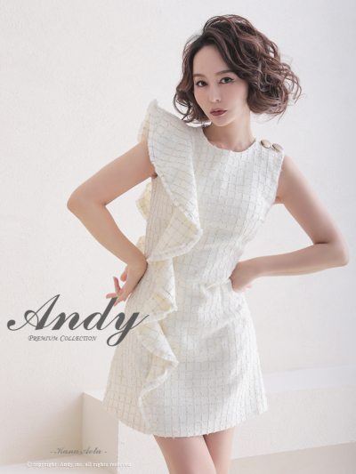 ANDY プレミアムコレクション ホワイトドレス