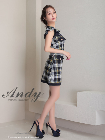 Andy ドレスS Andy glamorous 新品未使用 ミニドレス S