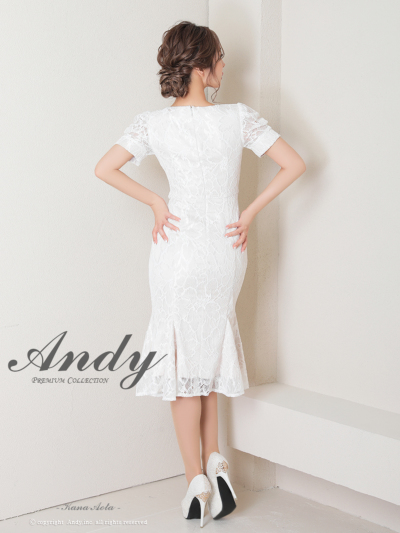 ANDYアンディドレス・ホワイトレース上品ワンピースドレス Andyドレス｜ [Andy]AN-ON2761｜Andyドレス 公式通販