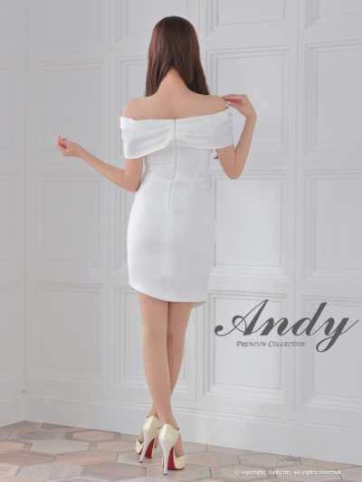 【美品】andresed パーティードレス　Mサイズ Mサイズ】pearl bustier dress ANDRESD（アンドレスド）の