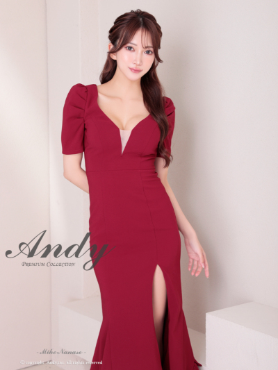 ロングドレス Andy JAN-ON2934 レッド ロングドレス Andy JAN-ON2934 レッド Andyドレス｜ [Andy]AN