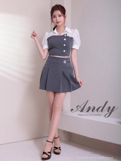 AN-ON2823 Andy キャバドレス Mサイズ ホワイト Andyドレス｜ [Andy]AN-ON2823｜Andyドレス 公式通販
