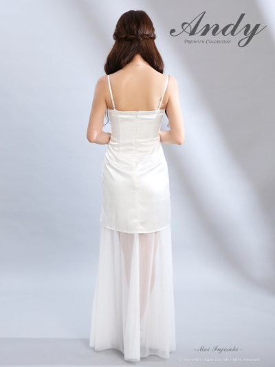 美品★Andy★切り替えレースドレス 白 S Andyドレス｜ [Andy]AN-OK2673｜Andyドレス 公式通販