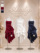 Burgundy/White/Navy