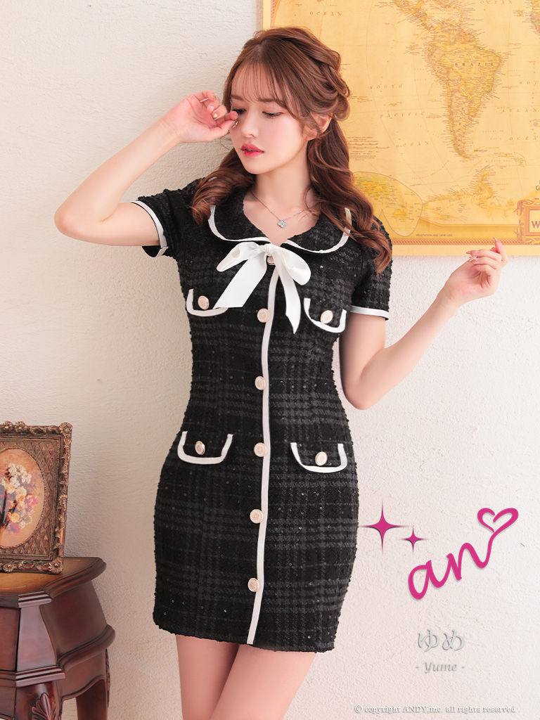関税送料込★SALE★完売間近ラスト1個★Hobbs★Honorドレス anドレス｜ [an]AOC-3371｜Andyドレス 公式通販