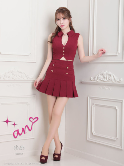 超美品 エースアンドレア トップス XSサイズあり【an /アン】ラメ/ ストレッチ/ ハイネック/ カット