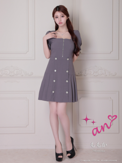 あさお anドレス｜ [an]AOC-3681｜Andyドレス 公式通販
