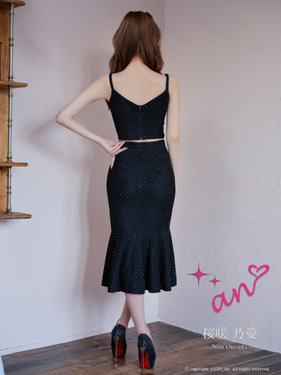 Sea NEW YORK アデルドレス 関税送料込み anezka Aラインドレス ネイビー S M L XL XXL 結婚式 大きい