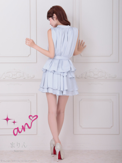アン an ミニドレス AOC-3946 BLS anドレス｜ [an]AOC-3946｜Andyドレス 公式通販