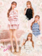 Pink / Ivory / Blue / Black