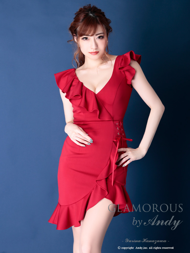 GLAMOROUS by andyの赤ドレス - ミニドレス