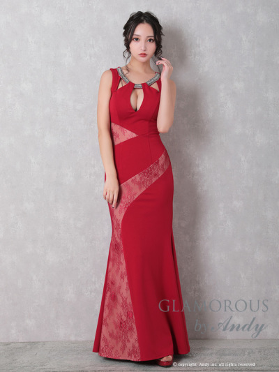 GLAMOROUS・ANDYグラマラスドレスベルトデザインドレス GLAMOROUS(グラマラス)ドレス｜ [GLAMOROUS]GMS-V747｜Andy