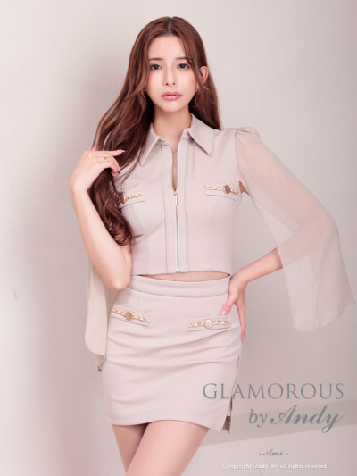 GLAMOROUS(グラマラス)ドレス｜ [GLAMOROUS]GMS-V825｜Andy